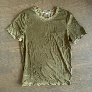 Cotton Citizen Women's Distressed Green T-Shirt - Size XS, NWOT